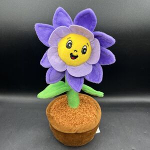 Rare Russ Dancing Fun Flower Sings You Are My Sunshine - WORKS! - Purple